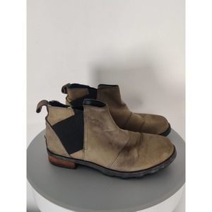 (V) Sorel Women shoes boots casual 1749291053 BROWN sz 6